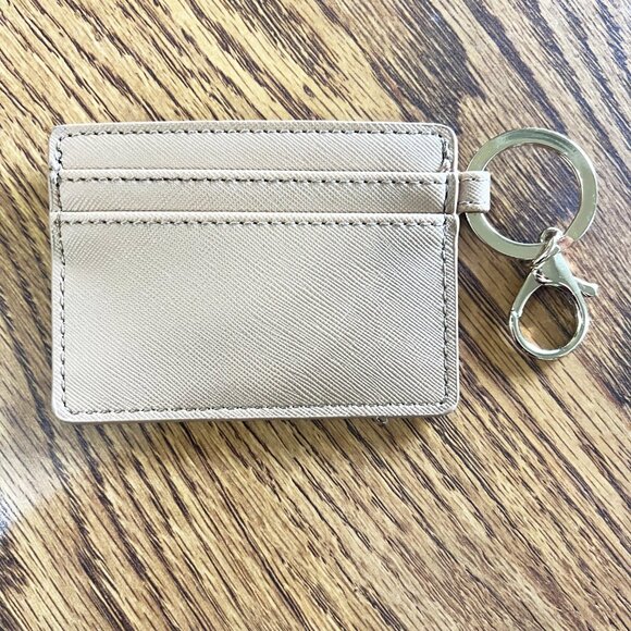 Spartina 449 Card Case Key Ring Mermaid Logo - Picture 2 of 4